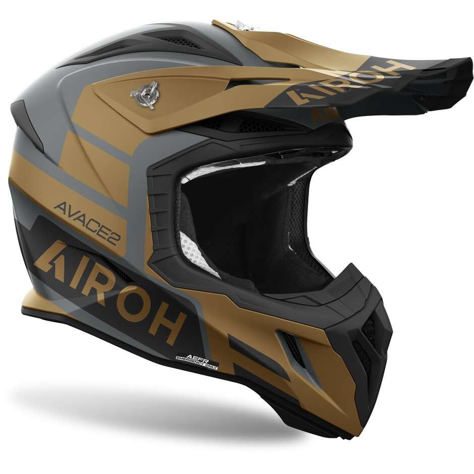 Airoh Aviator Ace 2 Sake Helmet - Matte Gold