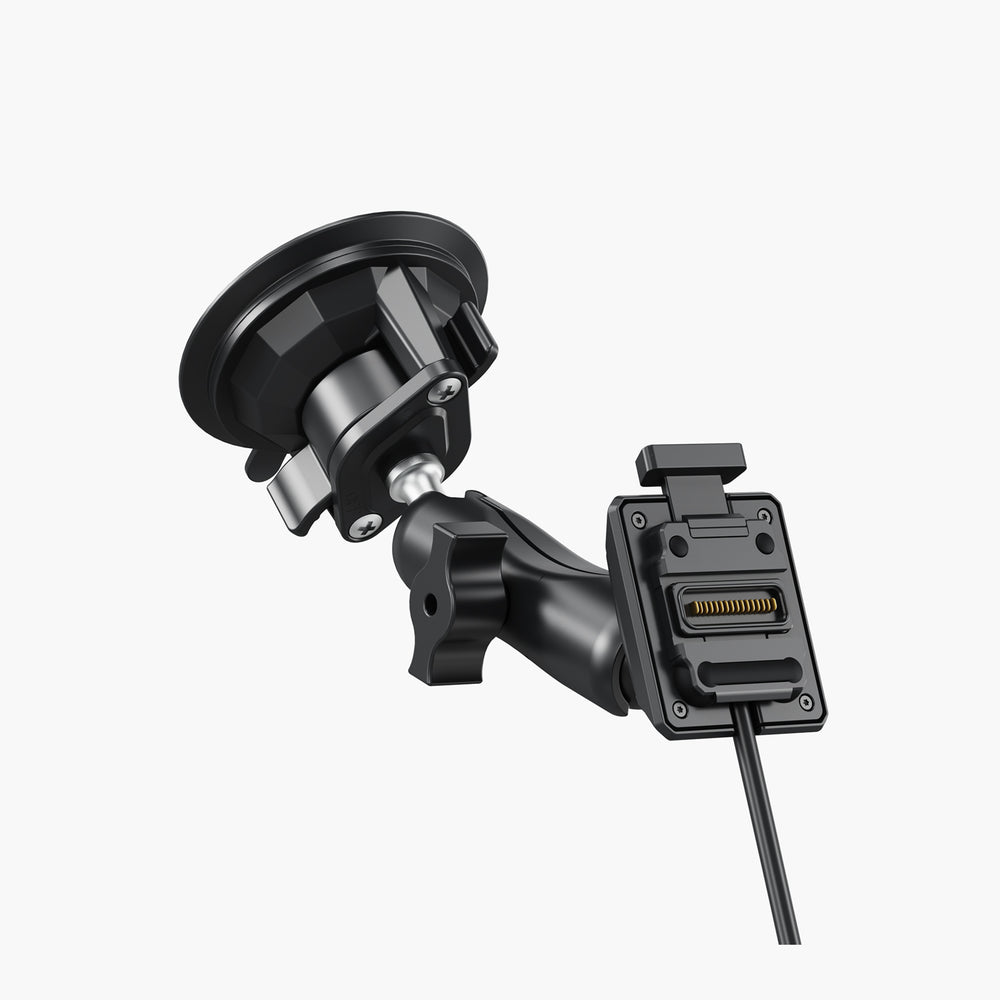 Chigee Suction Cup Quick Release Car Mount Kit - Black