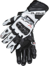 Load image into Gallery viewer, Rjays Men&#39;s Long Cobra 2 Carbon Gloves - White/Black