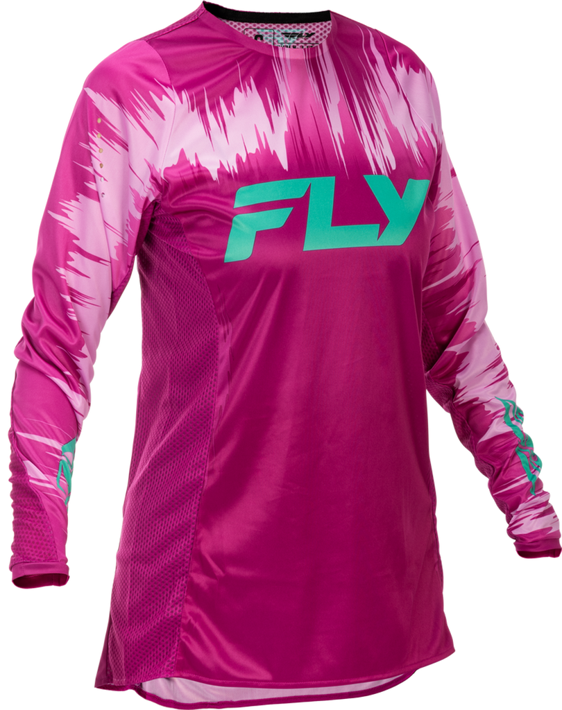 Fly Racing 2026 Women's Lite MX Jersey - Pink/Turquoise