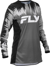 Load image into Gallery viewer, Fly Racing 2026 Women's Lite MX Jersey - Black/Grey/White