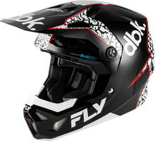 Load image into Gallery viewer, Fly Racing Formula CP DBK Helmet - Black/White/Red