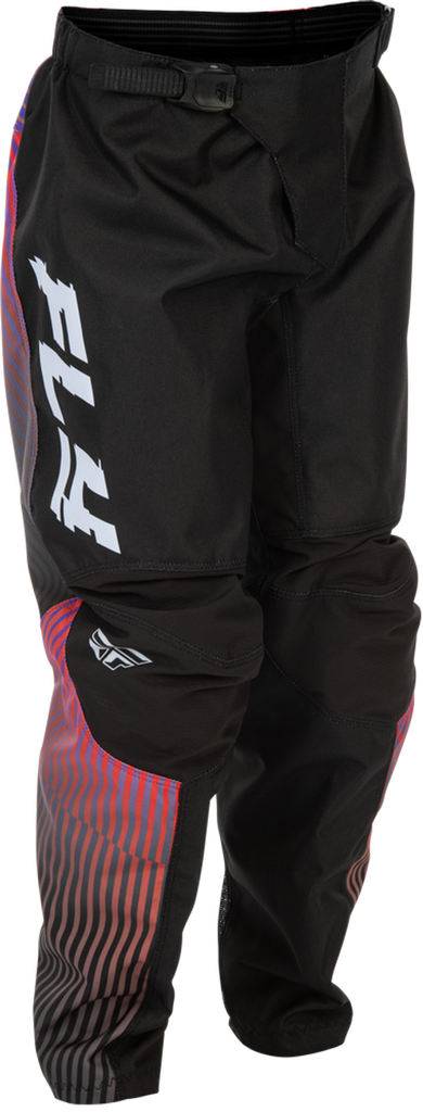Fly Racing 2026 F-16 MX Youth Pants - Black/Red/Purple
