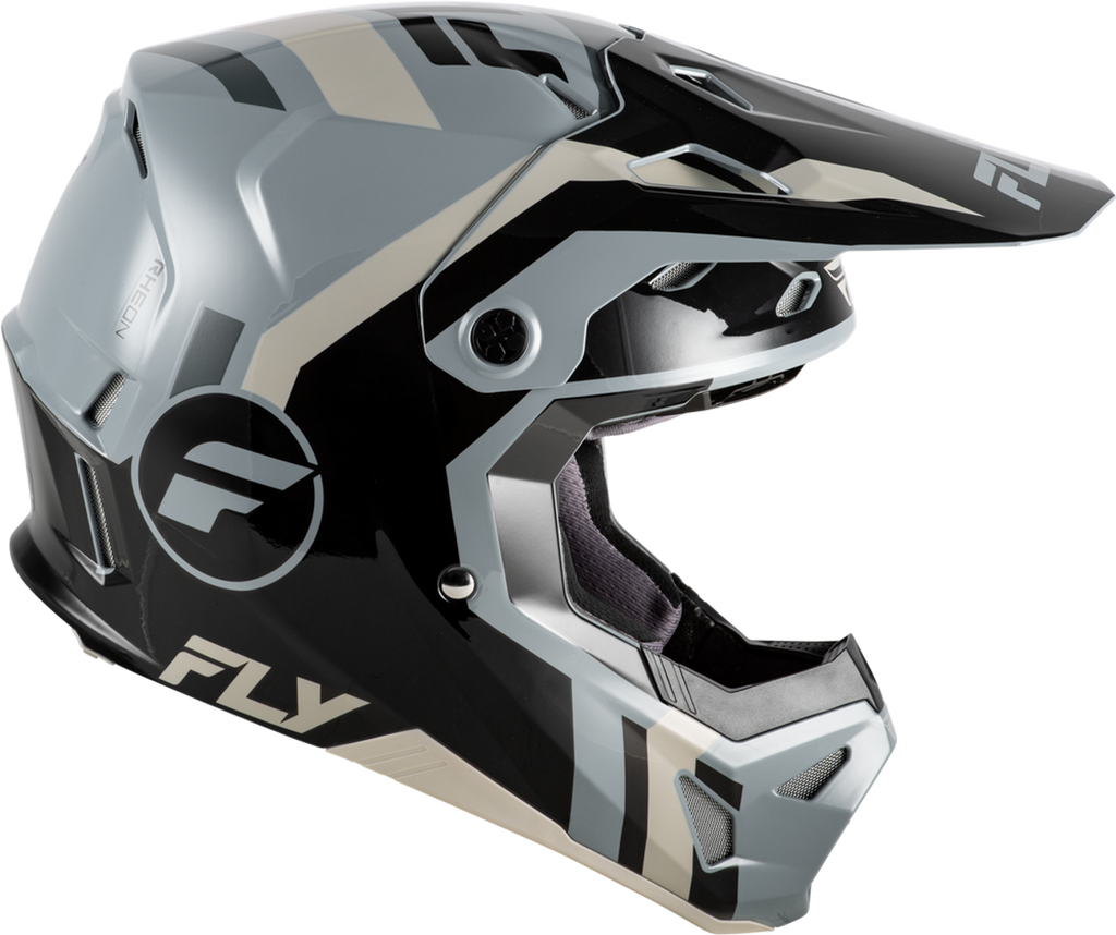 Fly Racing Formula CP Seal Helmet - Black/Grey/Light Grey