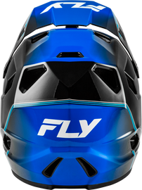 Fly Racing Rayce MTB Repeat Helmet - Black/Blue