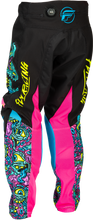 Load image into Gallery viewer, Fly Racing 2026 Kinetic MX Mutant Youth Pants - Black/Multi