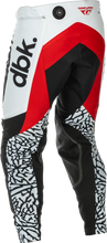 Load image into Gallery viewer, Fly Racing 2026 Evolution MX DBK Pants - Black/White/Red