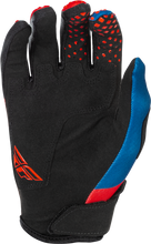 Load image into Gallery viewer, Fly Racing 2026 Kinetic Gloves - Blue/Grey/Black