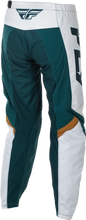 Load image into Gallery viewer, Fly Racing 2026 F-16 MX Women's Pants - Teal/White/Gold
