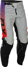 Load image into Gallery viewer, Fly Racing 2026 Kinetic MX Pants - Grey/Red/Purple/Black