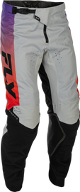 Fly Racing 2026 Kinetic MX Pants - Grey/Red/Purple/Black