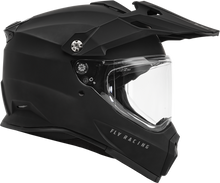 Load image into Gallery viewer, Fly Racing Trekker Solid Helmet - Matt Black