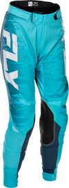 Fly Racing 2026 Lite MX Women's Pants - Aqua/Navy/White
