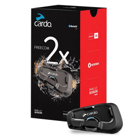 Cardo FREECOM 2X (JBL Audio) Bluetooth Intercom - Single