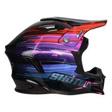 Load image into Gallery viewer, RXT SG-1 Ultra+ Shotgun Blur Gloss Black/Pink Helmet