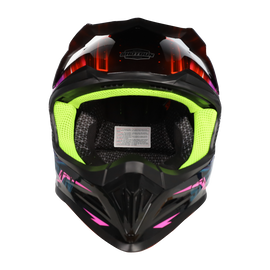 RXT SG-1 Ultra+ Shotgun Blur Gloss Black/Pink Helmet