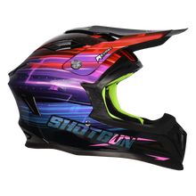 Load image into Gallery viewer, RXT SG-1 Ultra+ Shotgun Blur Gloss Black/Pink Helmet