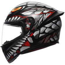 Load image into Gallery viewer, AGV K1 S - LYZARD BLACK/GREY/RED