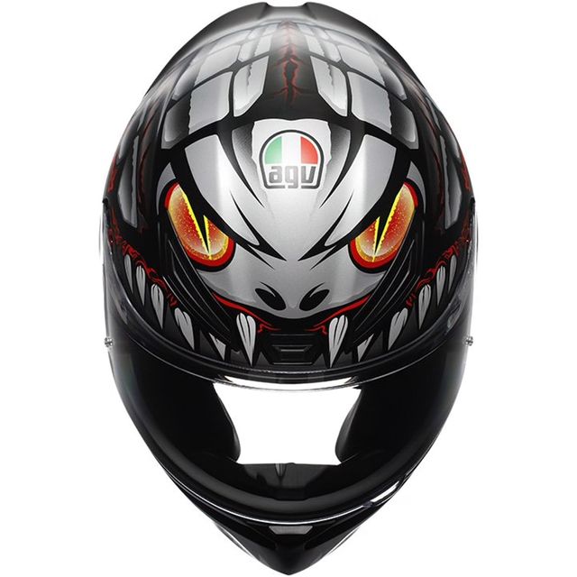 AGV K1 S - LYZARD BLACK/GREY/RED