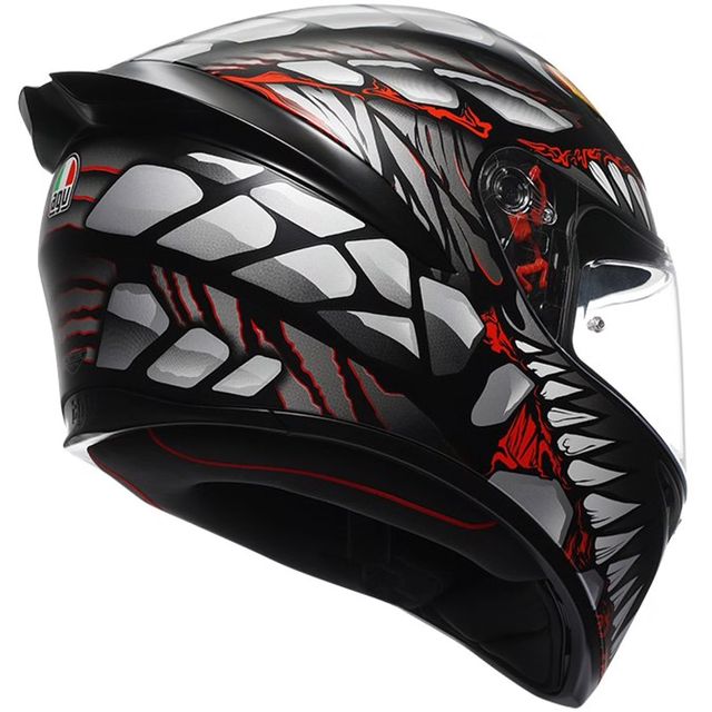 AGV K1 S - LYZARD BLACK/GREY/RED