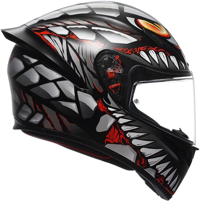 AGV K1 S - LYZARD BLACK/GREY/RED