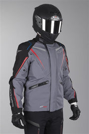 Alpinestars Mens Yokohama Drystar Jacket Dark Grey/Red/Black