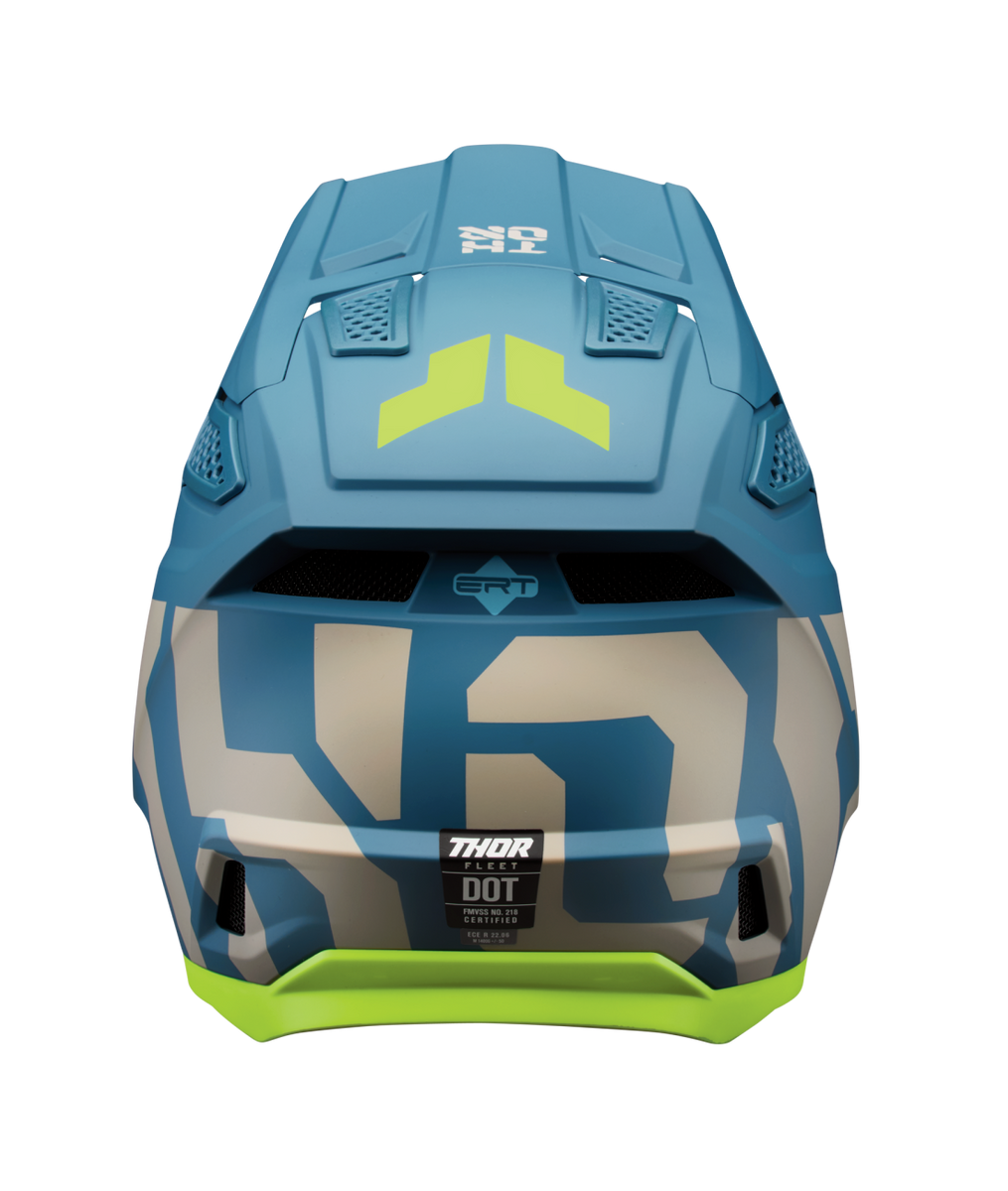Thor 2026 Fleet Forge Matte Blue Helmet | Thor MX – Everest Motorcycles