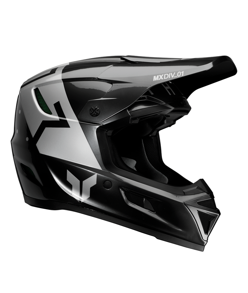 Thor 2026 Reflex Sport Rogue Gloss Charcoal/Silver Helmet