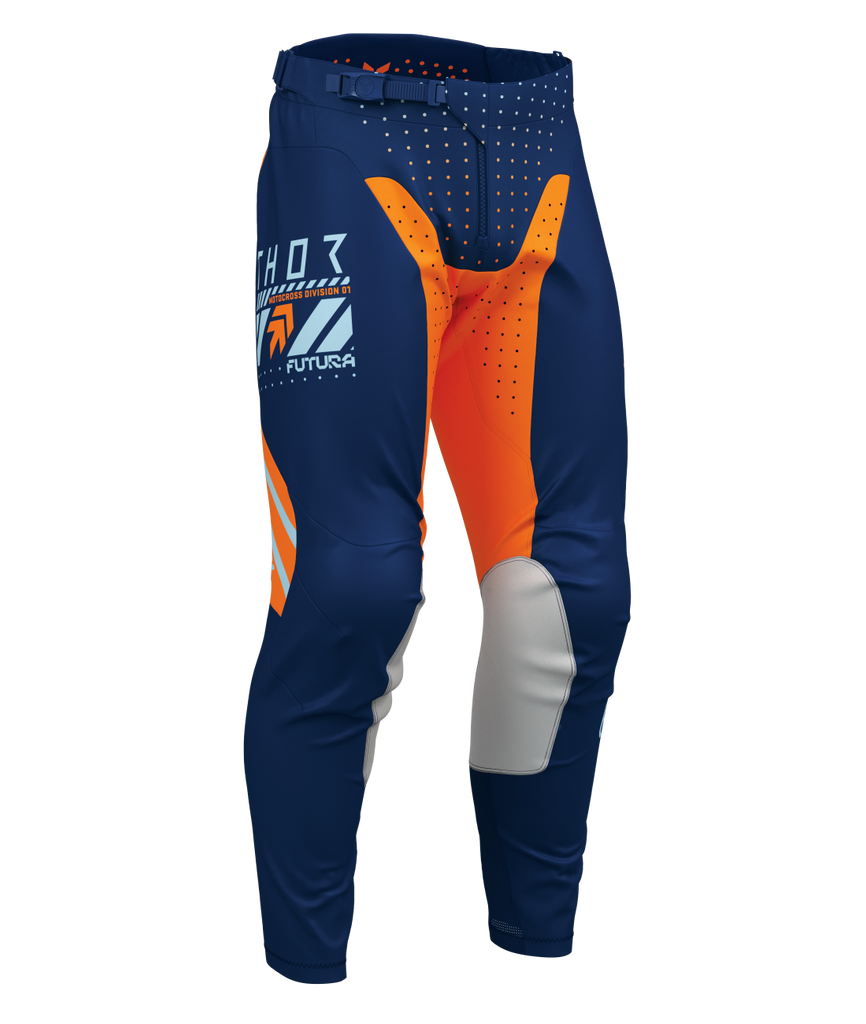 Thor 2026 Launchmode Futura Navy/Orange Pants
