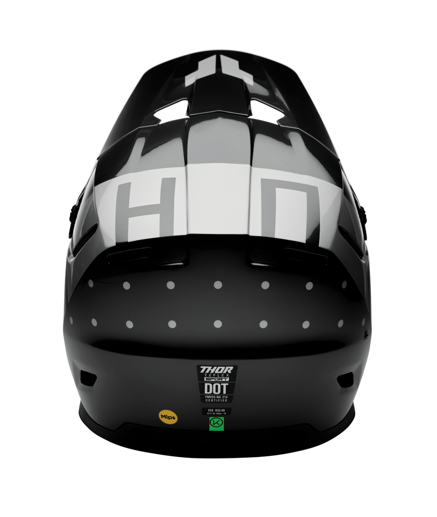 Thor 2026 Reflex Sport Rogue Gloss Charcoal/Silver Helmet