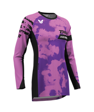 Load image into Gallery viewer, Thor 2026 Launchmode Bleach Black/Orchid Womens Jersey