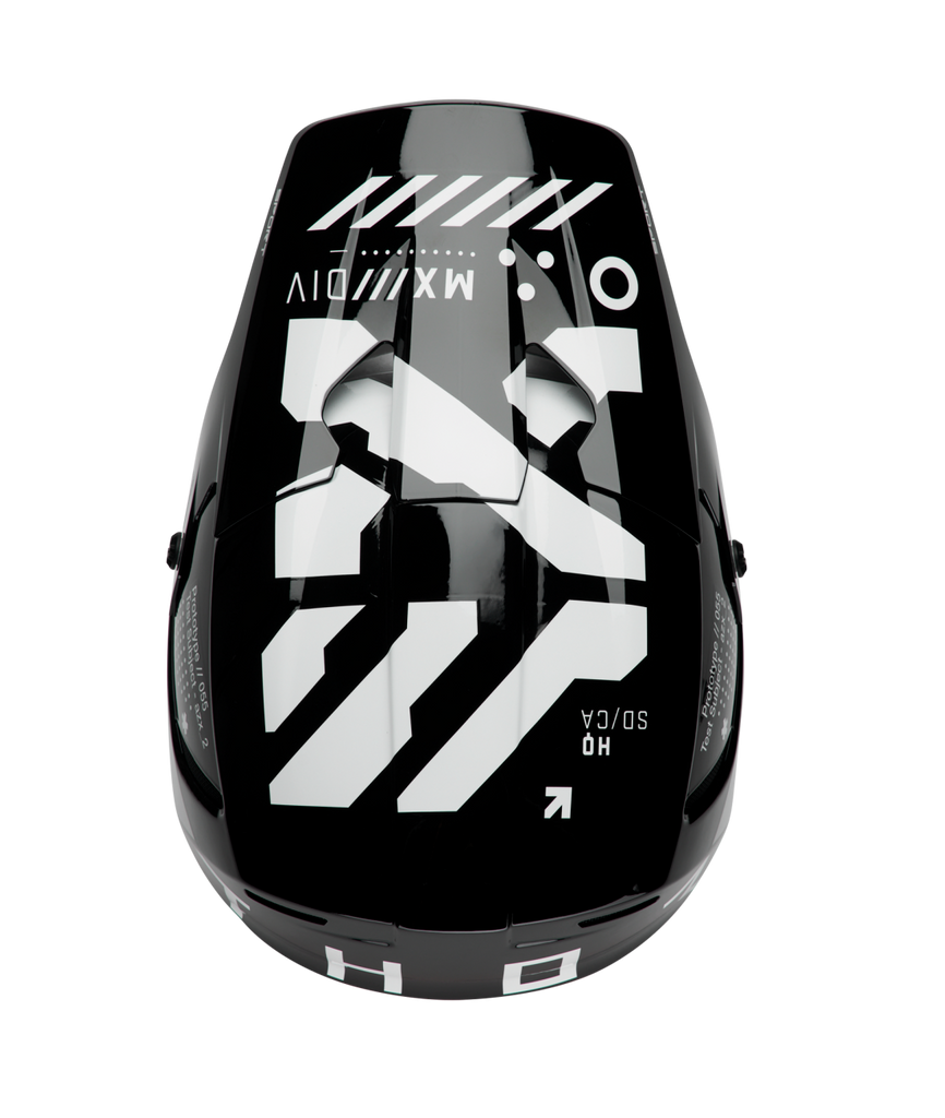 Thor 2026 Reflex Sport Strike Gloss Black/Red Helmet