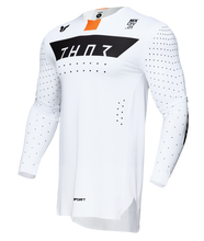 Load image into Gallery viewer, Thor 2025 Sportmode Rogue White/Orange Jersey