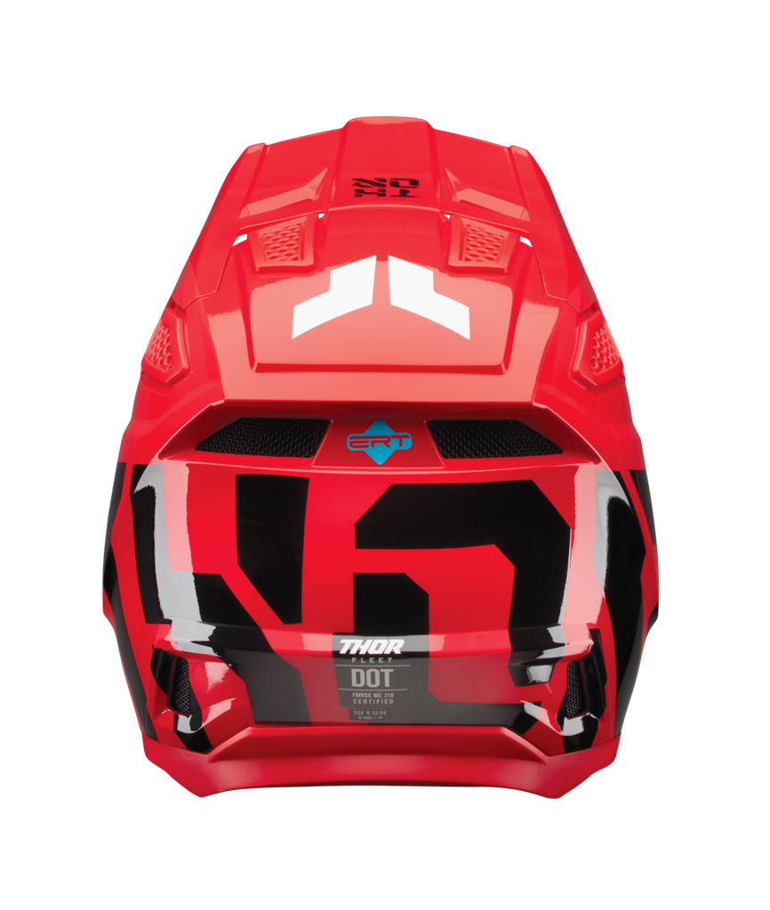 Thor 2026 Fleet Forge Gloss Red Helmet