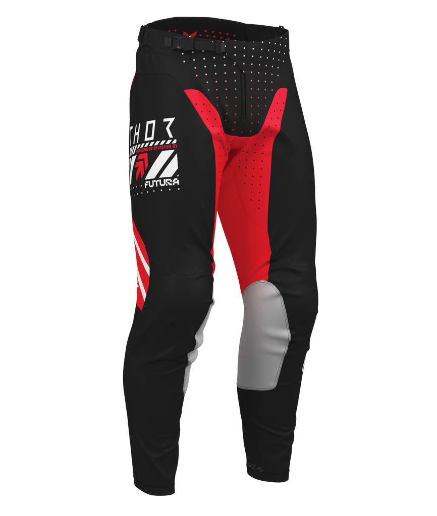 Thor 2026 Launchmode Futura Black/Red Pants