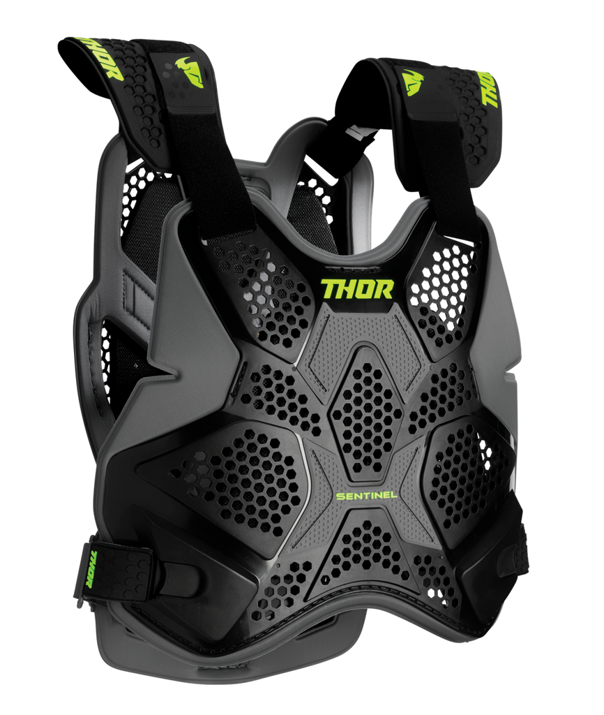 Thor 2026 Sentinel Pro Black Chest Guard