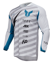 Load image into Gallery viewer, Thor 2025 Launchmode Air Raid White/Grey Jersey