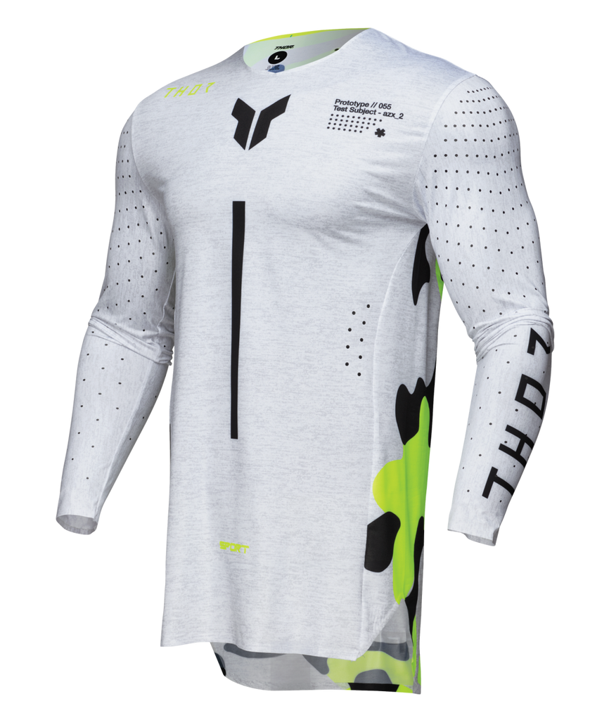 Thor 2025 Sportmode Riot White/Acid Jersey