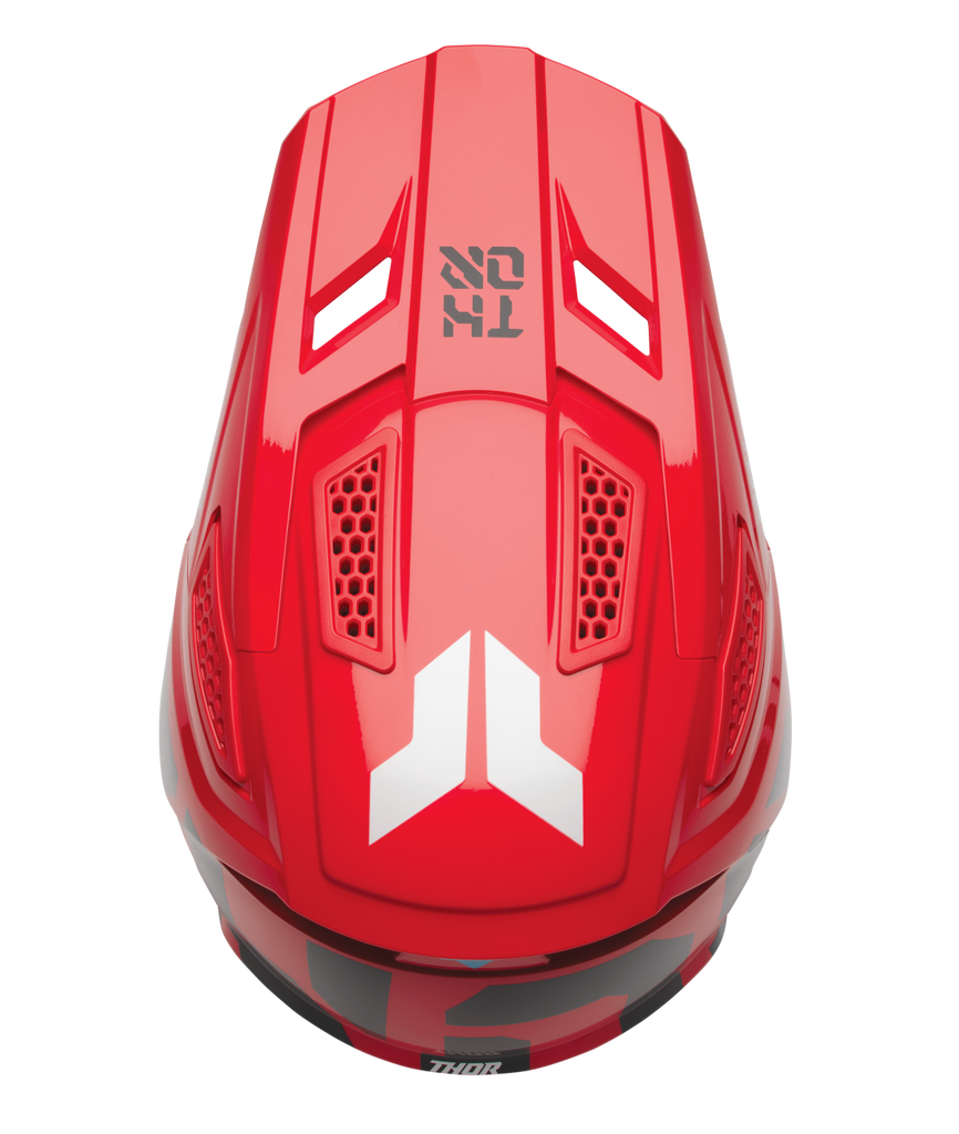 Thor 2026 Fleet Forge Gloss Red Helmet
