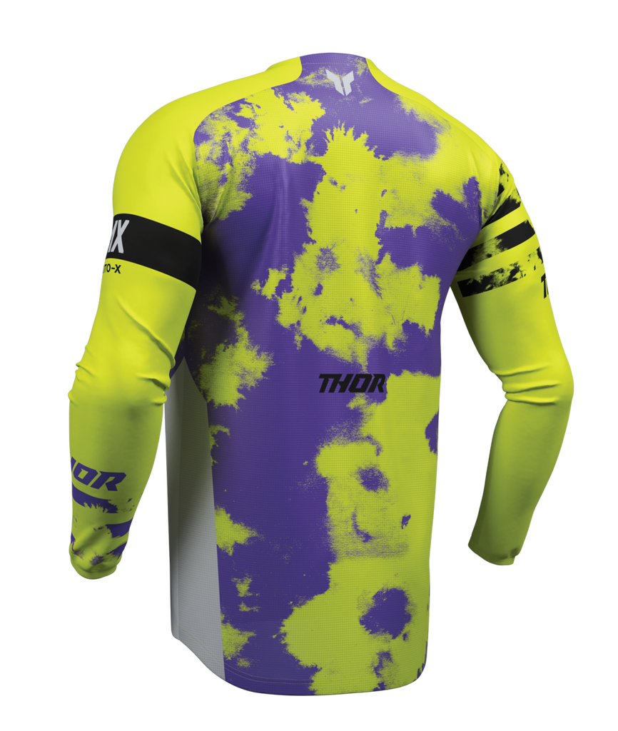 Thor 2026 Launchmode Bleach Grey/Acid Jersey