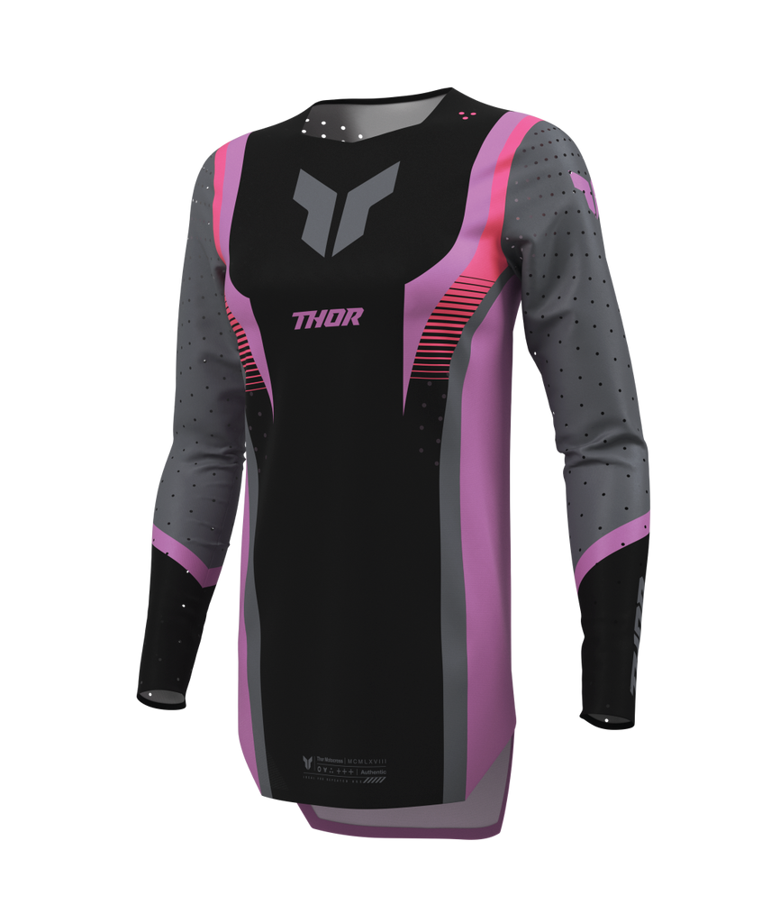Thor 2026 Sportmode Velocity Black/Orchid Womens Jersey