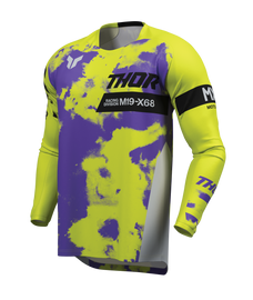 Thor 2026 Launchmode Bleach Grey/Acid Jersey