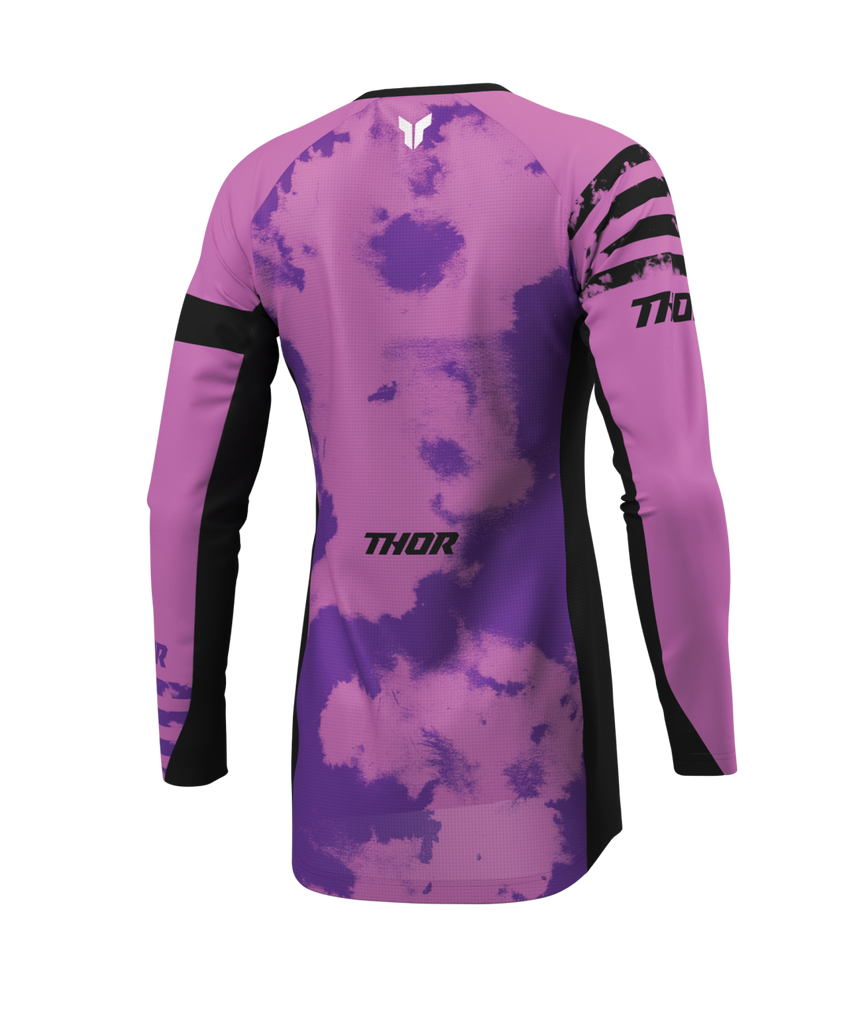 Thor 2026 Launchmode Bleach Black/Orchid Womens Jersey