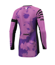 Load image into Gallery viewer, Thor 2026 Launchmode Bleach Black/Orchid Womens Jersey