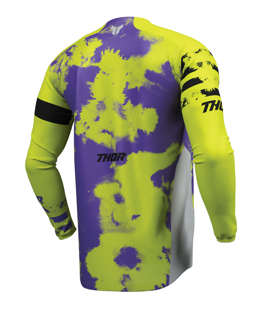 Thor 2026 Launchmode Bleach Grey/Acid Jersey