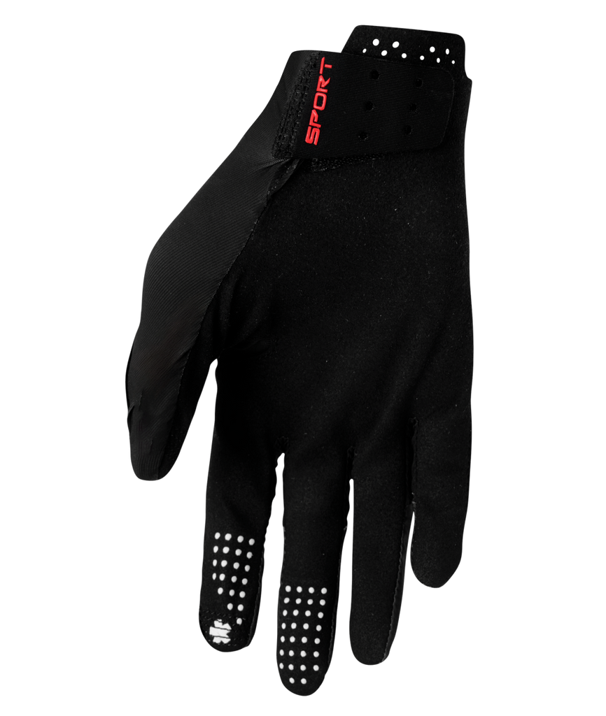 Thor 2025 Sportmode Riot Black Gloves