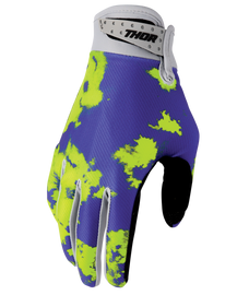 Thor 2026 Launchmode Bleach Grey/Acid Gloves