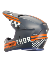 Load image into Gallery viewer, Thor 2025 Sector 2 Combat Matte Midnight/Orange Helmet