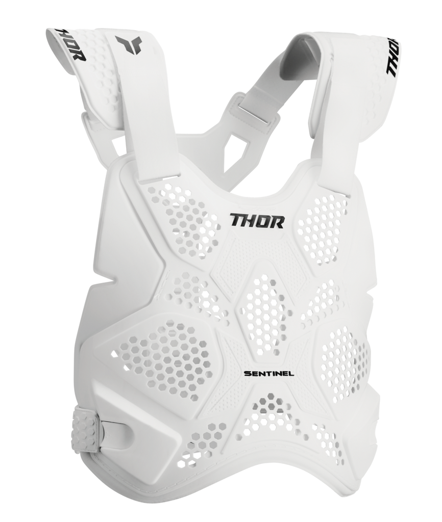 Thor 2026 Sentinel LTD Race White Chest Guard
