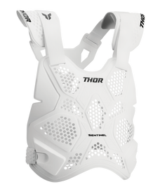 Thor 2026 Sentinel LTD Race White Chest Guard